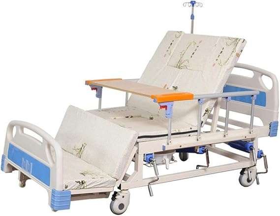 سرير طبي للعناية المنزلية متعدد الوظائف 7 حركات يدوي