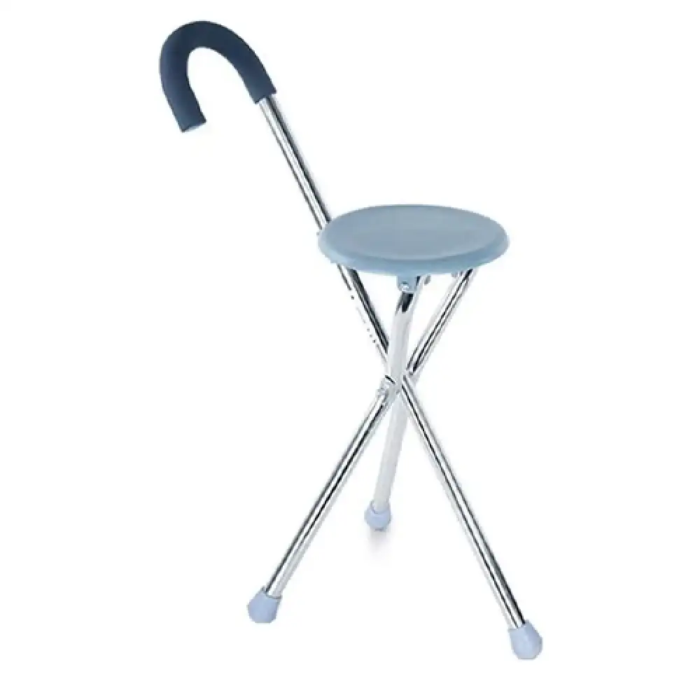 كرسي عكاز لكبار السن ثلاثي