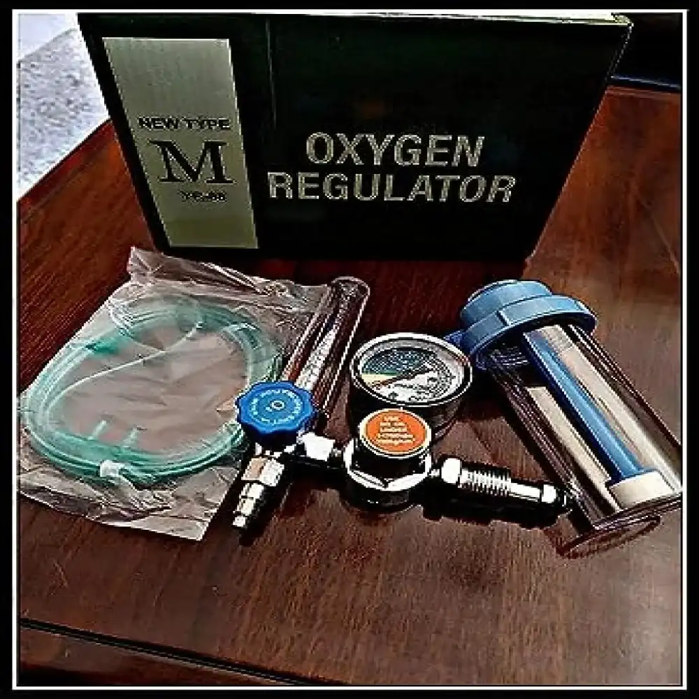 منظم اكسجين مستورد مع جهاز ترطيب