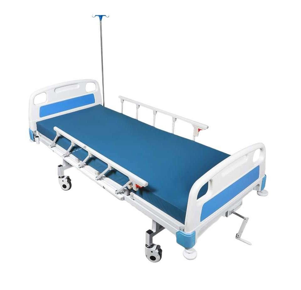 سرير طبي يدوى ( 1 حركة ) جوانب زلاجة