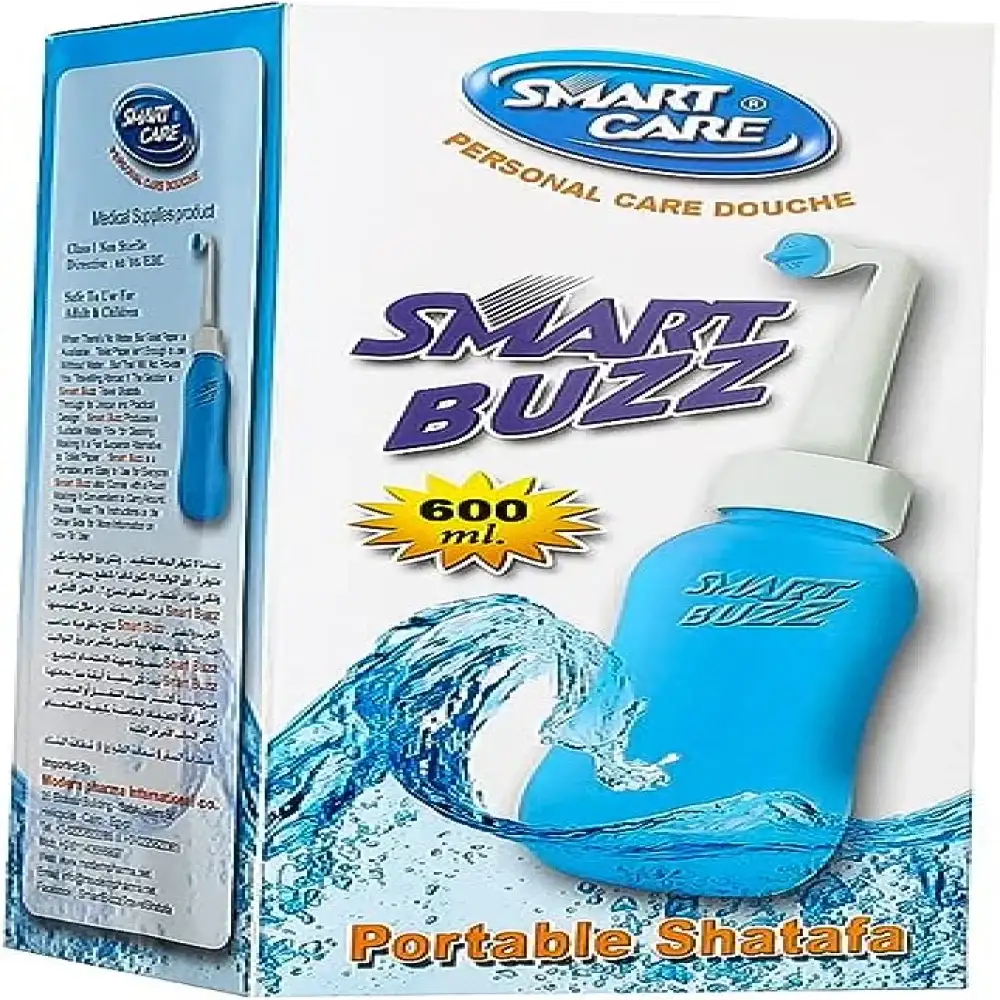 شطاف سفر بلاستك من سمارت كير , 600 ملي