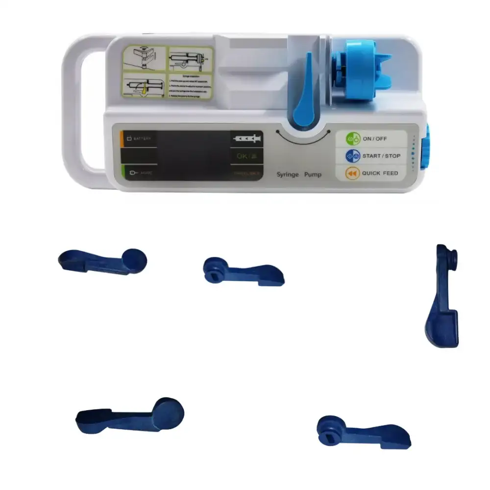 لوك سرنجة محاليل 10 قطع لون ازرق Syringe lock solutions