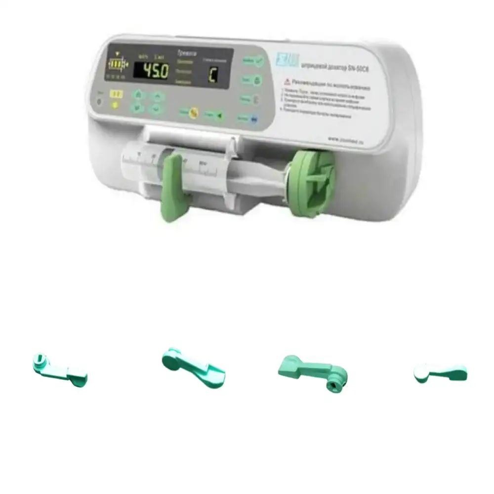 لوك سرنجة محاليل 10 قطع لون اخضر Syringe lock solutions